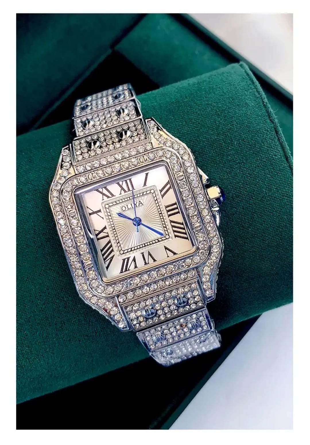Oliya Custom Dial Hip Hop Watch SKU: WB-UA1442